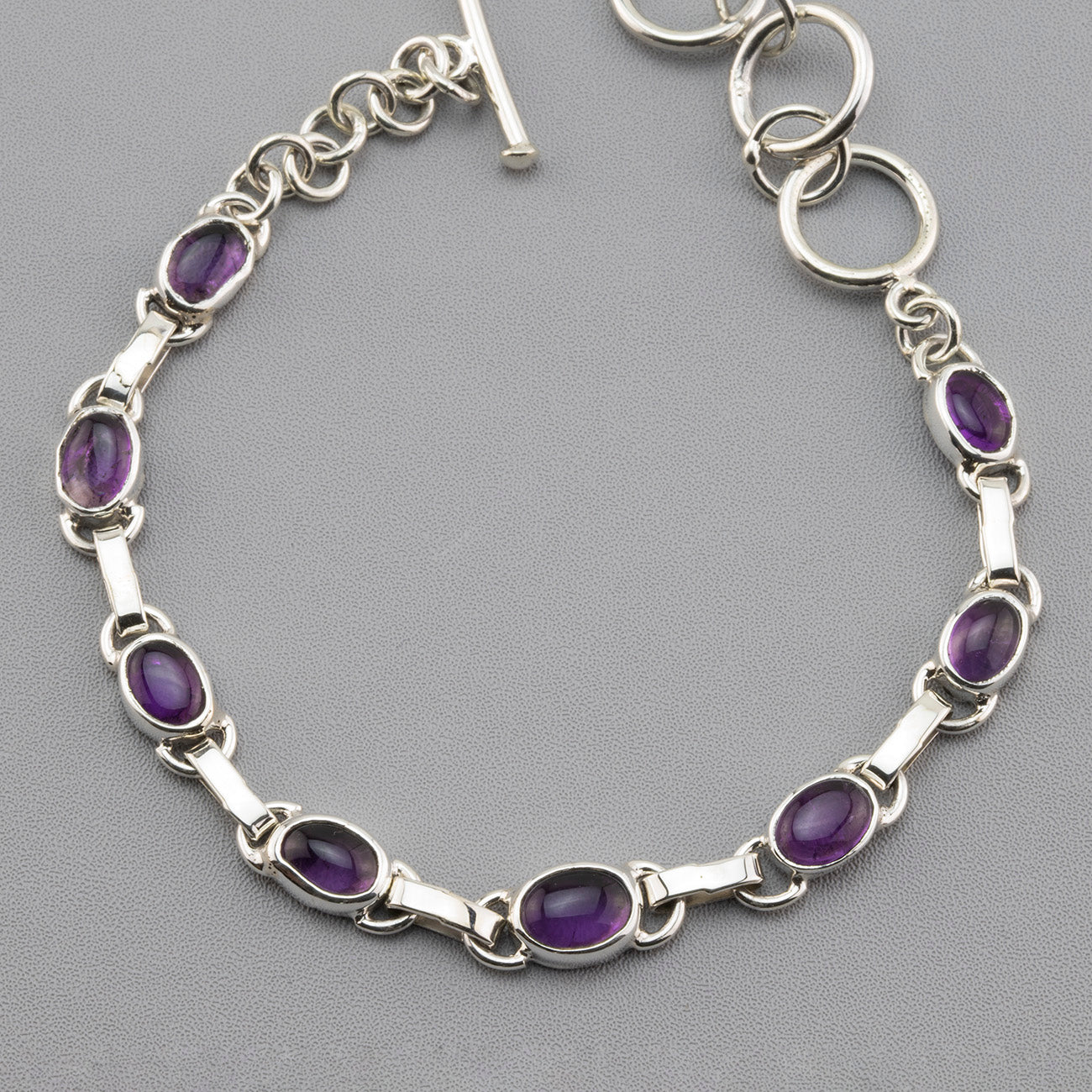 Violet Whisper Amethyst Bracelet