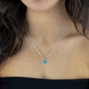 Small Turquoise Pendant Necklace