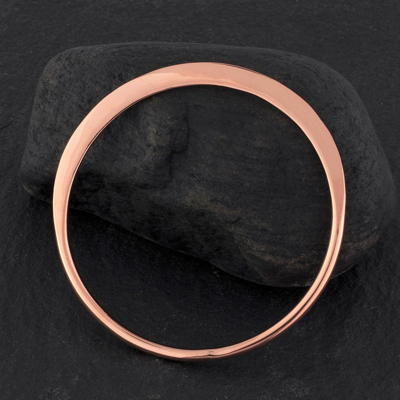 solid copper bangle
