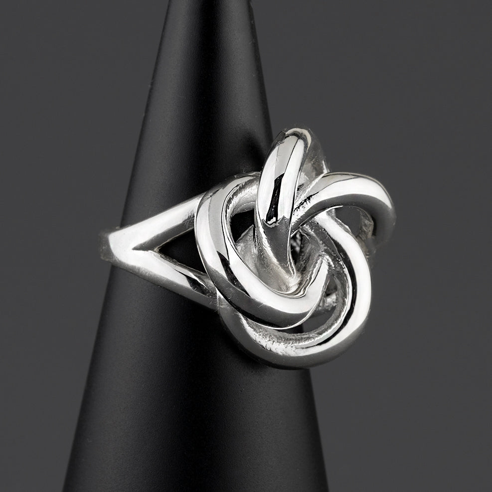 Forever Fold Solid Sterling Silver Ring