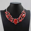 spice queen red coral necklace