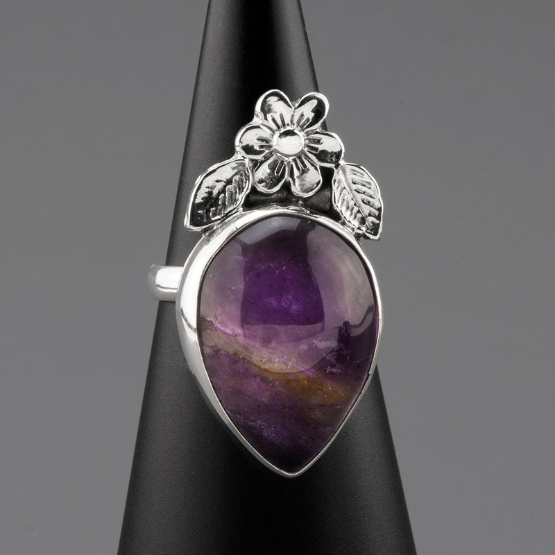 sterling silver ametrine ring