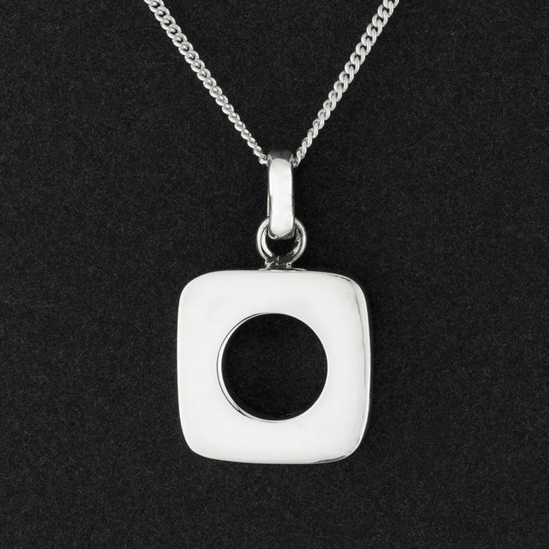 Modern Essence Sterling Silver Pendant
