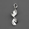 River Whirl Sterling Silver Pendant