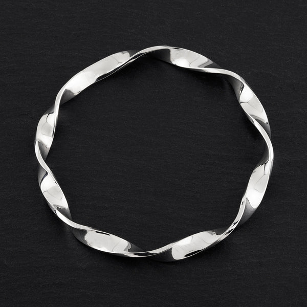 Vintage Twisted Bangle Bracelet Sterling Silver – The Jewelry Lady's Store