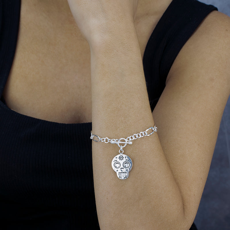 la Catrina charm bracelet