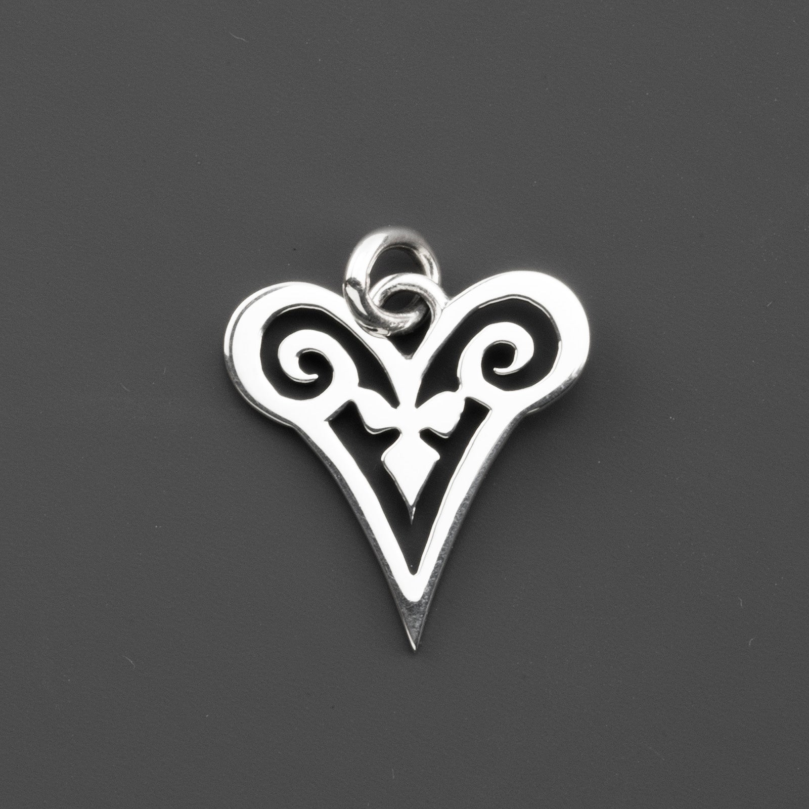 Swirl of Love Sterling Silver Pendant