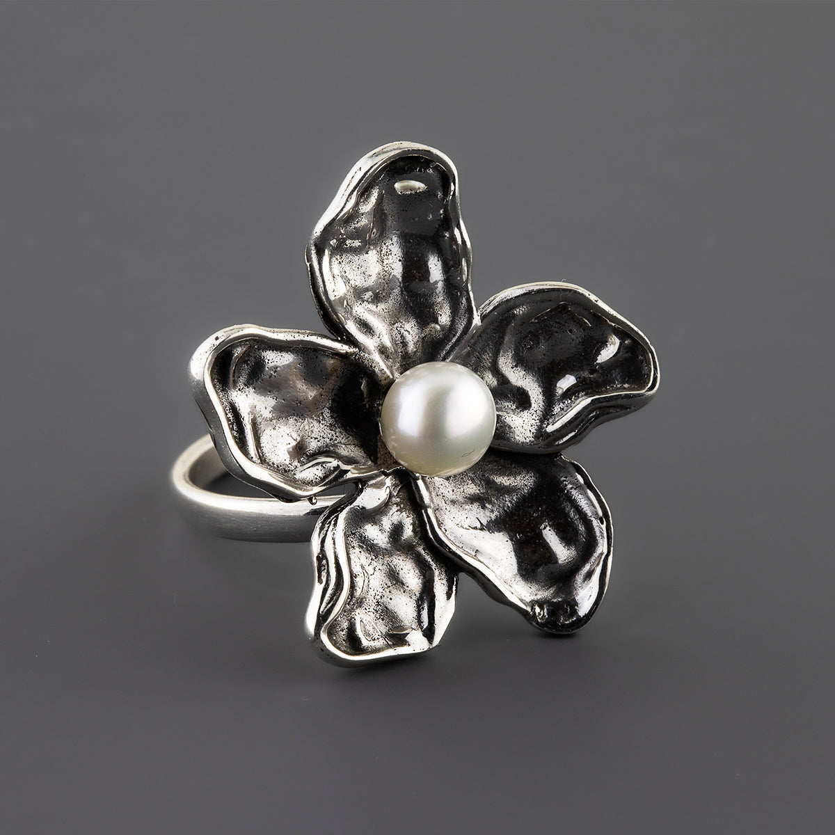 Taxco bloom sterling silver ring
