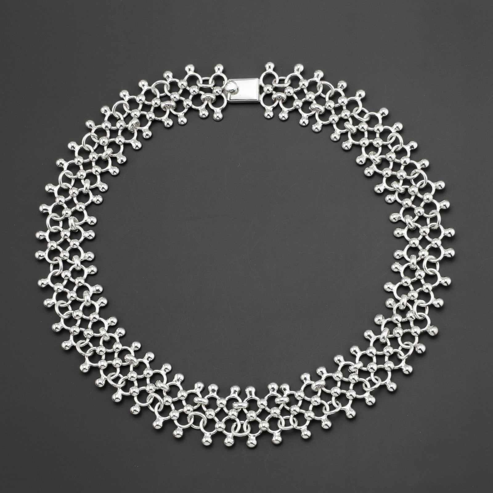 Reina Chain Taxco Silver Necklace