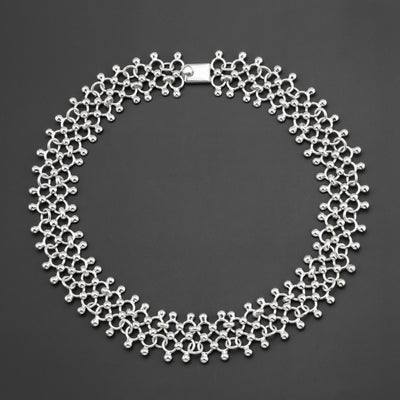 Reina Chain Taxco Silver Necklace