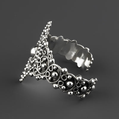 Midnight Relic Taxco Cuff Bracelet