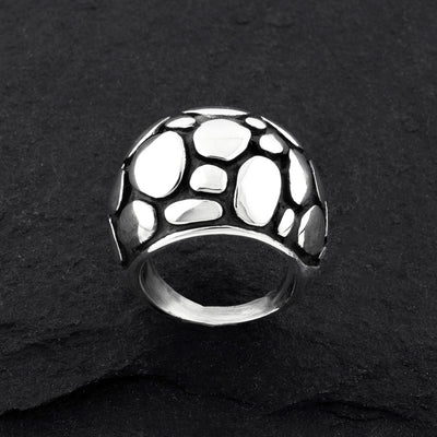 Taxco streets sterling silver ring
