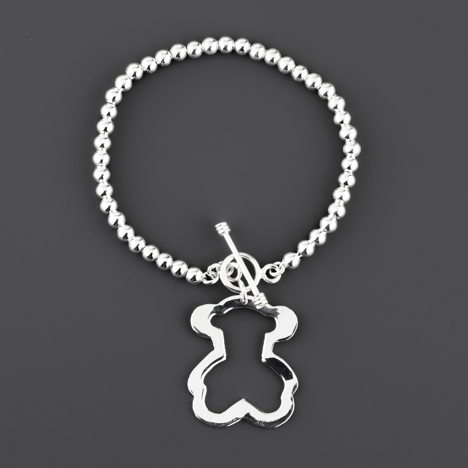 teddy bear charm bracelet