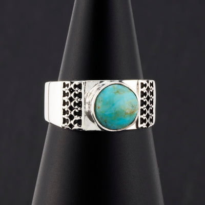 turquoise band ring