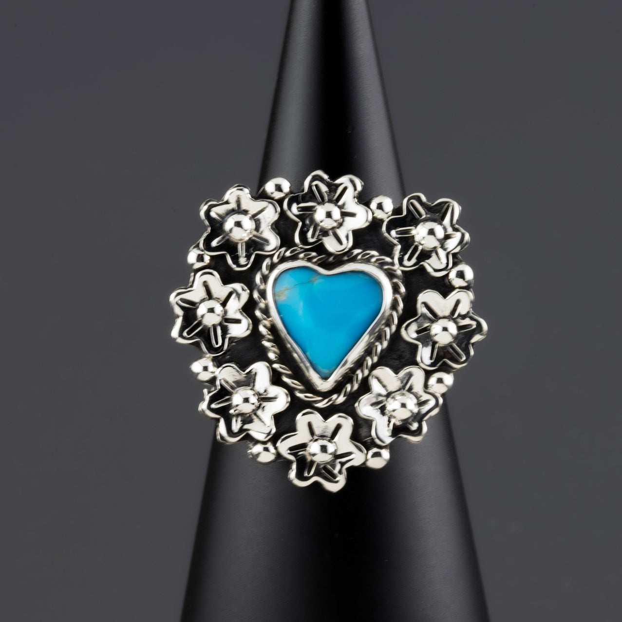Bonita Turquoise Sterling Silver Ring