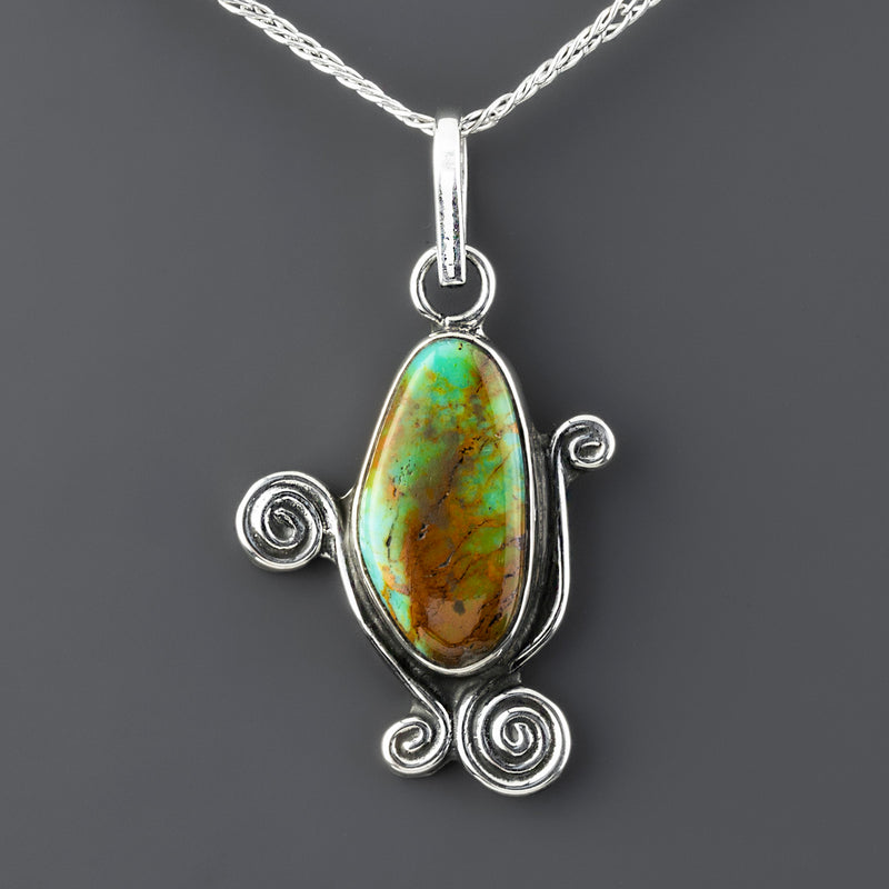 The Old World Turquoise Pendant