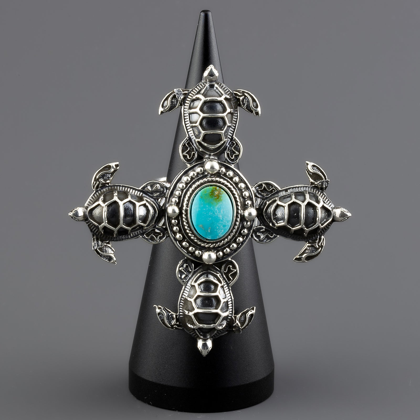 turtle statement ring