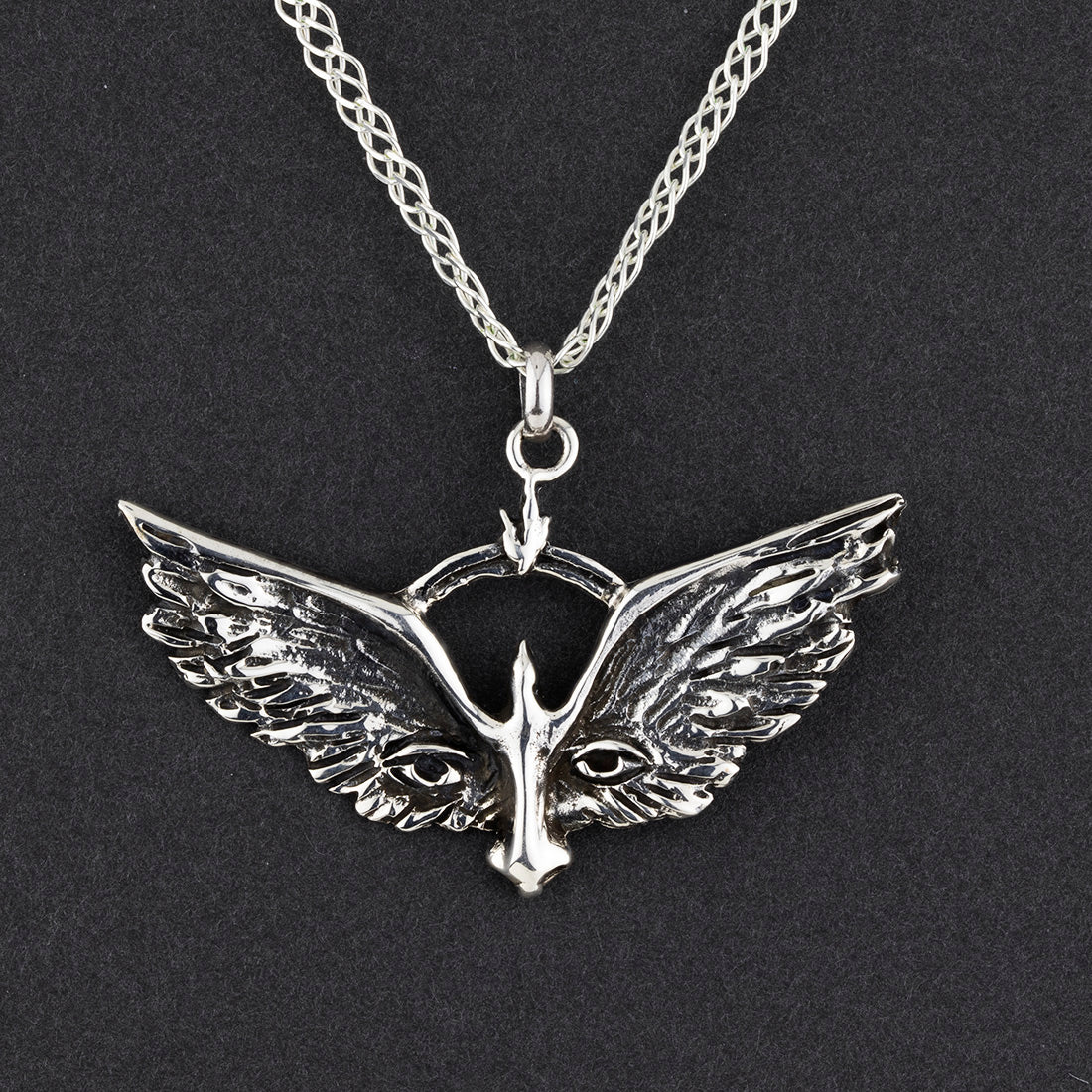 unique Mexican silver pendant necklace