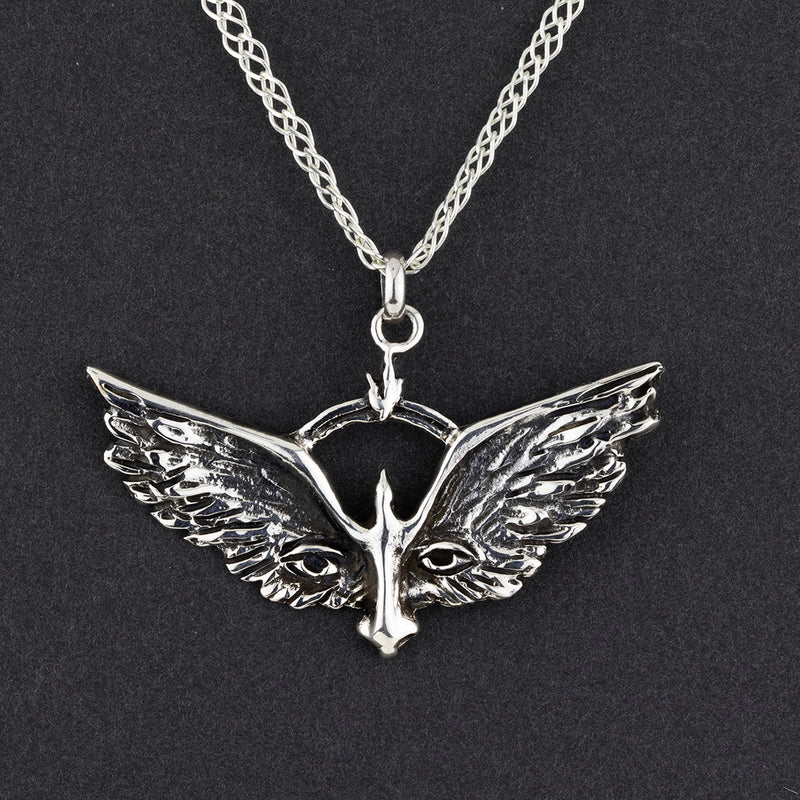 unique Mexican silver pendant necklace