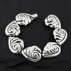 vintage Taxco silver nautilus bracelet