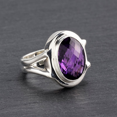 violet voltage sterling-silver-amethyst ring