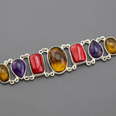 viva color multi stone bracelet