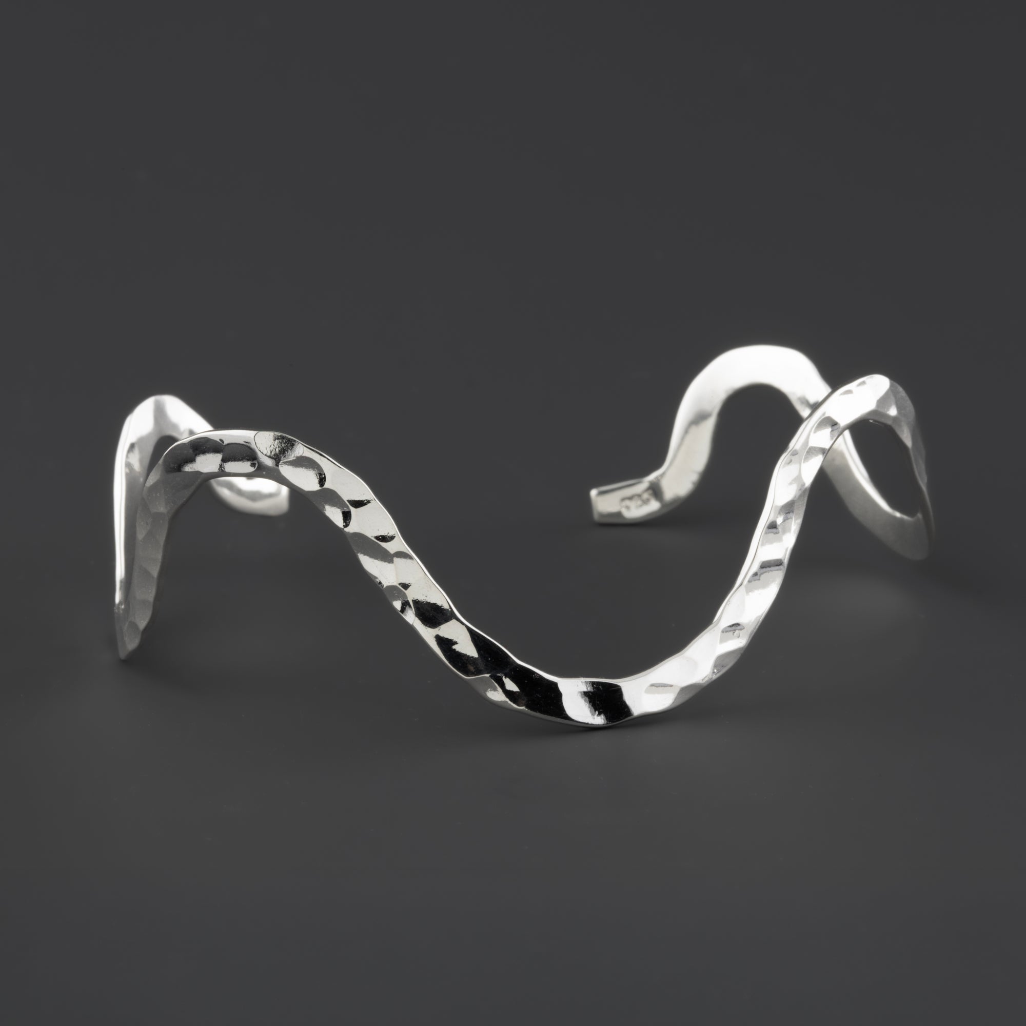 wavy cuff bracelet