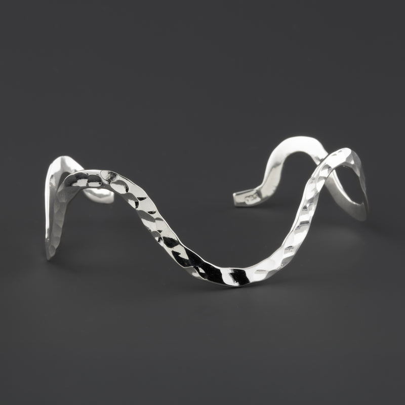 wavy cuff bracelet