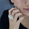 La Ola Chunky Sterling Silver Ring