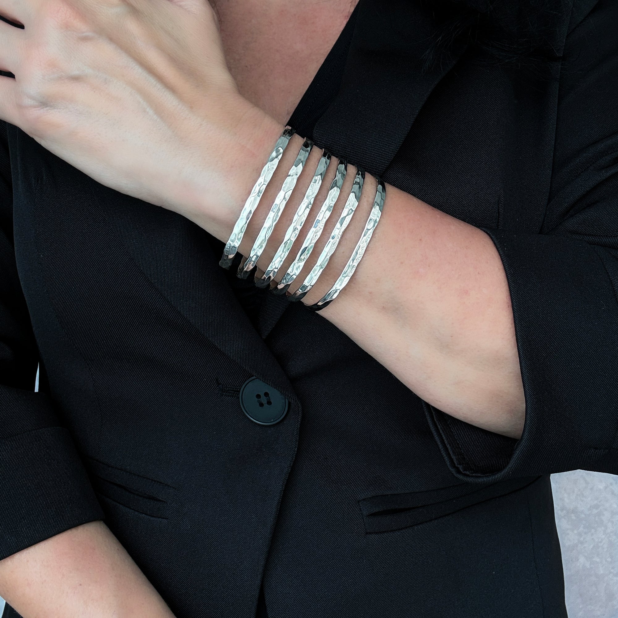 Six Strands Statement Cuff