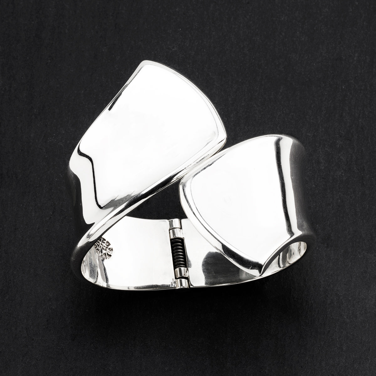 wrapture sterling silver statement bangle