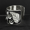 Mexican Silver Dragonfly Cuff Bracelet