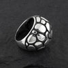 Chunky Taxco Silver Cobblestone Dome Ring