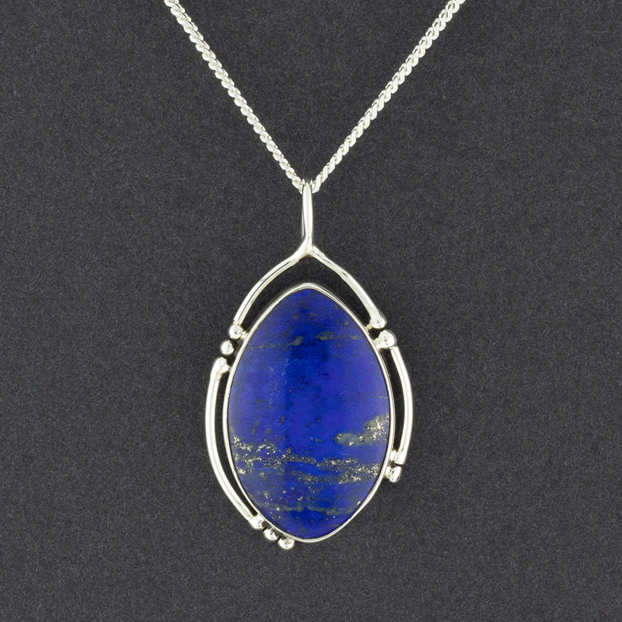 Light of Life Necklace | Lapis Lazuli and Sodalite — Ivy+Light
