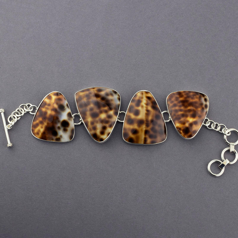 Tiger Cowrie Shell Bracelet